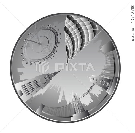 vector London skyline vector London skyline 13712780
