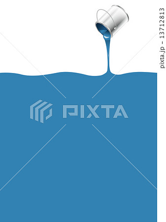 ペンキ缶 塗りつぶし ペンキ缶 塗りつぶし 13712813