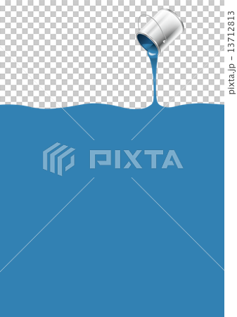ペンキ缶 塗りつぶし ペンキ缶 塗りつぶし 13712813