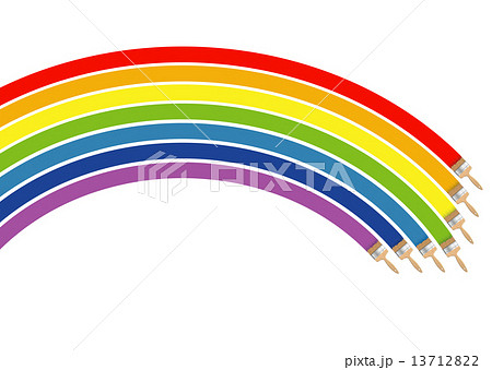 刷毛 塗装のイラスト素材 刷毛 塗装のイラスト素材