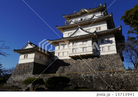 小田原城天守閣東側 小田原城天守閣東側 13713941