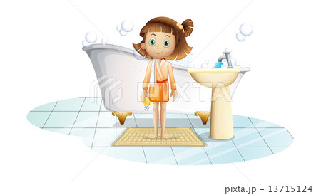A child above the rug A child above the rug 13715124
