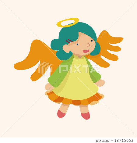 angel cartoon design elements vector 13715652