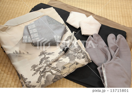 男性着物イメージ 物撮り 黒着物 男性着物イメージ 物撮り 黒着物 13715801