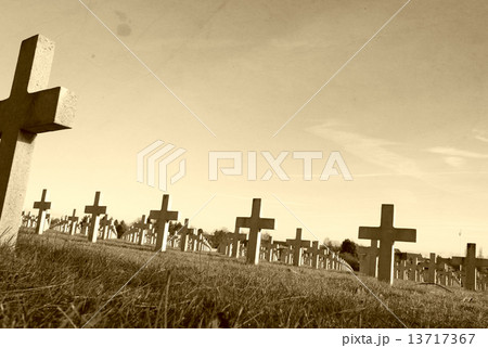 The trenches on battlefield of Vimy world war one France 13717367