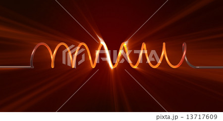 burning hot electric coil 13717609