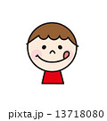 子供　笑顔 13718080