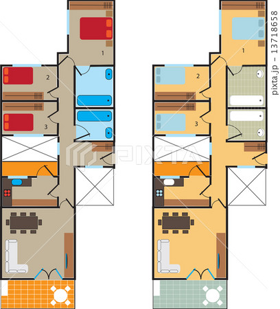 Plan scheme Plan scheme 13718658