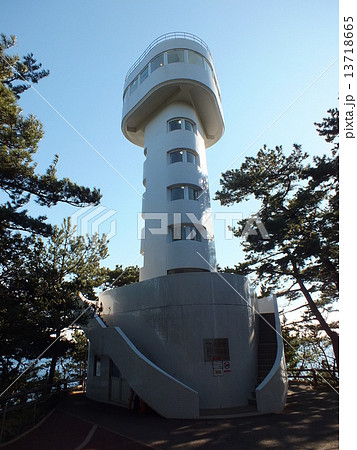 伊豆高原 城ヶ崎海岸 門脇吊橋 門脇灯台 13718665