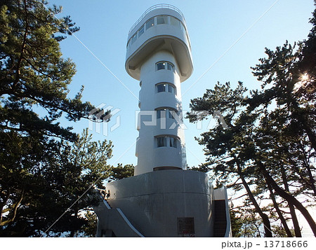伊豆高原 城ヶ崎海岸 門脇吊橋 門脇灯台　 13718666