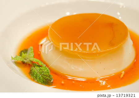 custard pudding 13719321