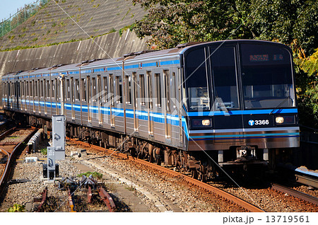 横浜市営地下鉄ブルーライン 3000N形電車の写真素材 [13719561