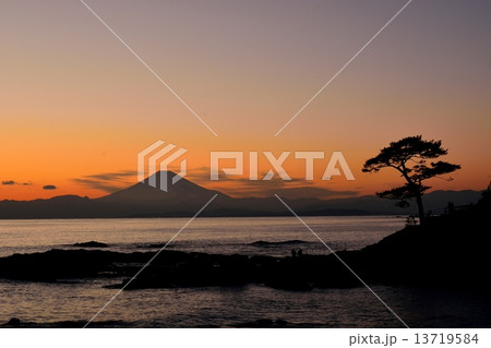 富士夕景 富士夕景 13719584