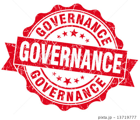 governance red grunge seal isolated on white governance red grunge seal isolated on white 13719777