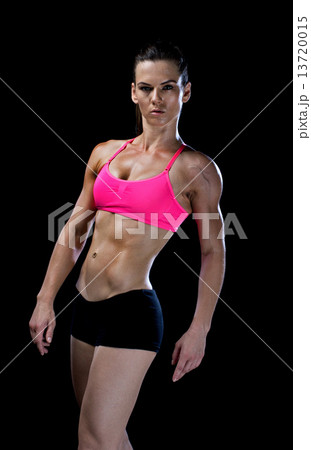 woman atlethe showing her figure woman atlethe showing her figure 13720015