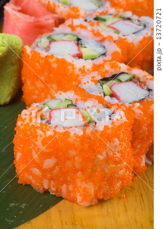 japanese cuisine. sushi on the background japanese cuisine. sushi on the background 13720721
