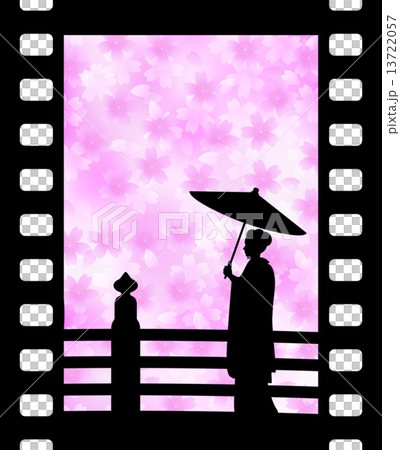 桜と舞妓　SAKURA and MAIKO(Spring of Japan) 13722057