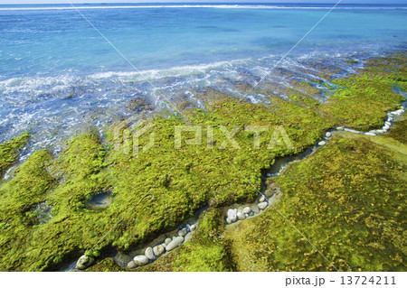 Coastline of Bali island, Indonesia. 13724211