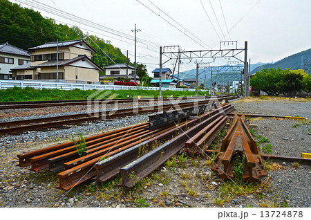 線路(波久礼駅・秩父鉄道/埼玉県大里郡寄居町大字末野) 線路(波久礼駅・秩父鉄道/埼玉県大里郡寄居町大字末野) 13724878