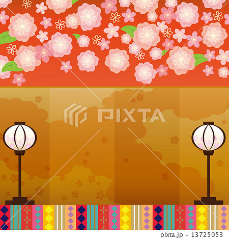 コピースペース-ひな祭りイメージ2 13725053