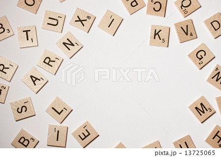 スクラブル文字コピースペース 13725065
