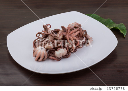 Boiled octopus 13726778