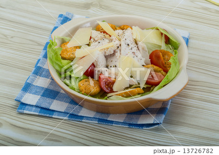 Caesar salad with chicken Caesar salad with chicken 13726782