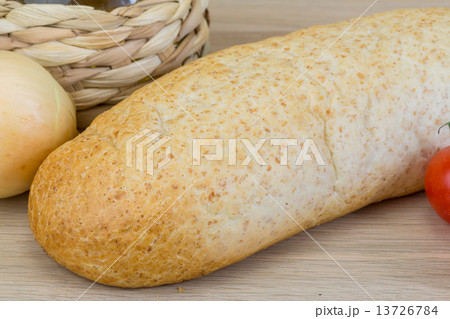 Fresh baguette 13726784