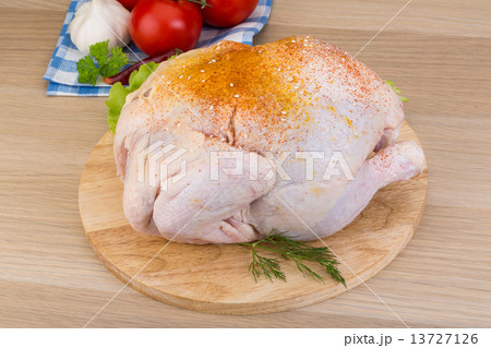 Raw chicken Raw chicken 13727126