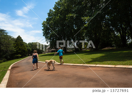 Teenagers Driveway Home 13727691