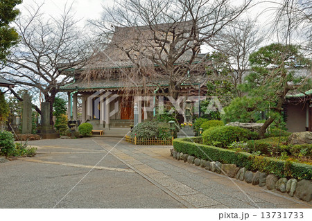 谷根千散歩・真言宗養福寺　本堂 13731733
