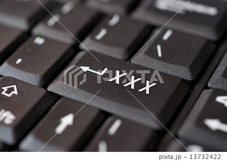 XXX message on enter key, for pornography websites concepts. XXX message on enter key, for pornography websites concepts. 13732422