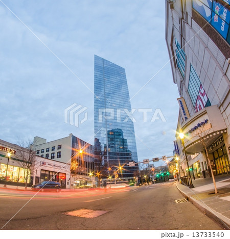 white plains ny city stree scenes and skyline 13733540