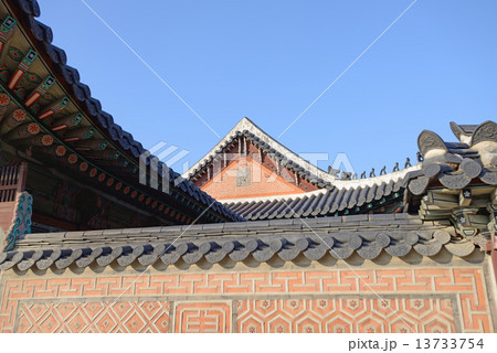 韓国 ソウル 景福宮 韓国 ソウル 景福宮 13733754