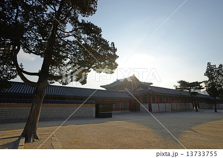 韓国　ソウル　景福宮 13733755