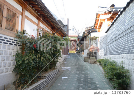 韓国　ソウル　景福宮 13733760