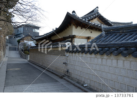 韓国　ソウル　景福宮 13733761