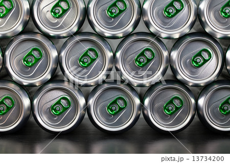 Pattern from much of drinking cans Pattern from much of drinking cans 13734200