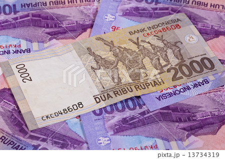 Different rupiah banknotes from Indonesia Different rupiah banknotes from Indonesia 13734319