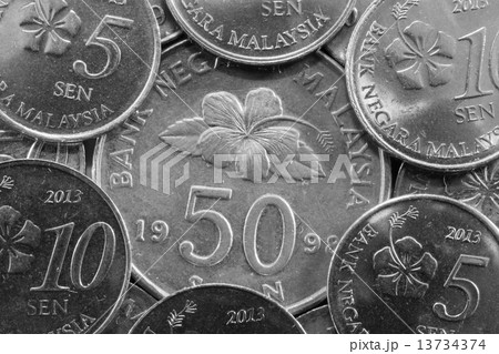 Different money from Malaysia in Asia Different money from Malaysia in Asia 13734374