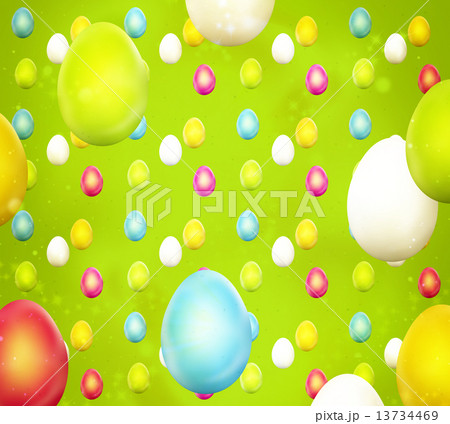 Easter Time Colorful Design Easter Time Colorful Design 13734469