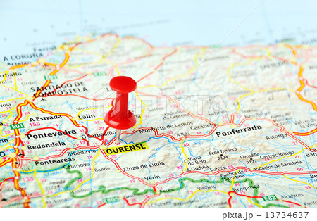 Ourense ,Spain map Ourense ,Spain map 13734637