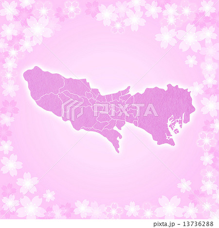 東京都地図 東京都地図 13736288