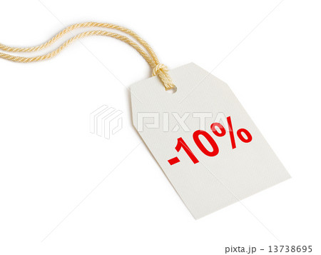 Label discount 10% 13738695