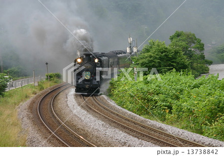函館本線大沼付近のC11 函館本線大沼付近のC11 13738842