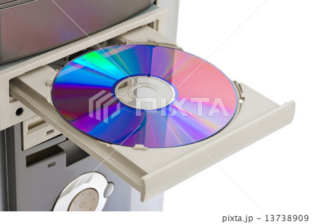 Computer cd-rom Computer cd-rom 13738909