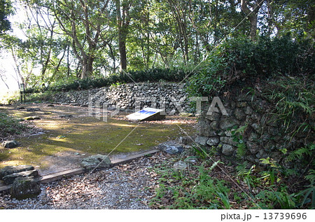 岡豊城　三ノ段石垣 13739696