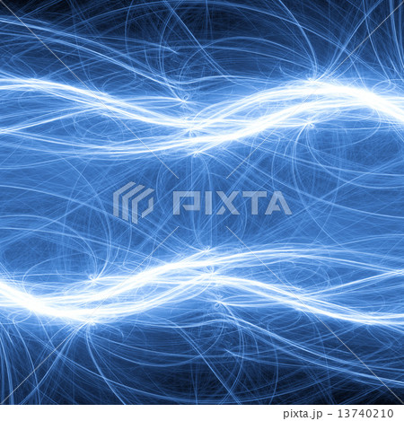 Blue fantasy lightning 13740210