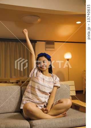 夜のスキンケア 13740635