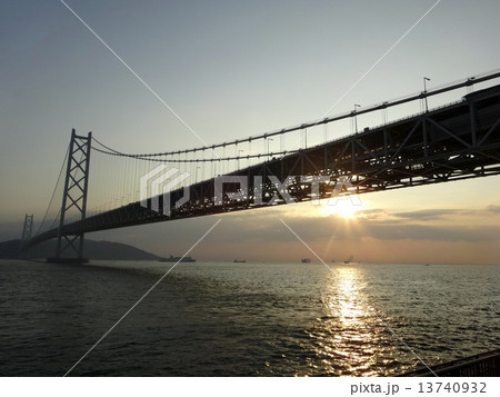 明石海峡大橋 明石海峡大橋 13740932